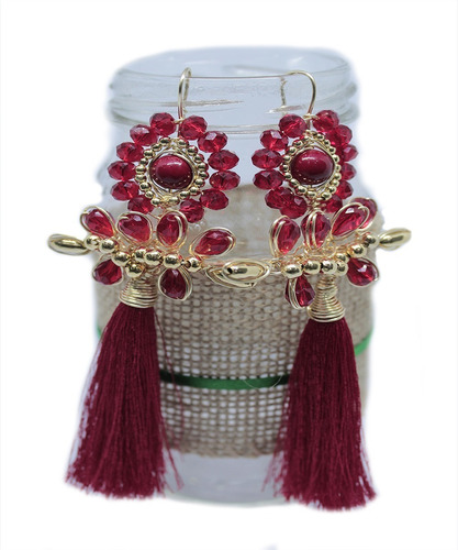 Aretes Navidad Roja Diana & George