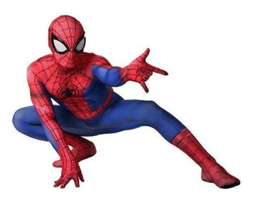 Traje Para Spiderman Miles Morales Cosplay Adultos Halloween