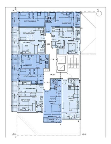 Imagen 3 de 3 de 1 Dormitorio Al Frente, Piscina Parrillero - Av. Francia 1191