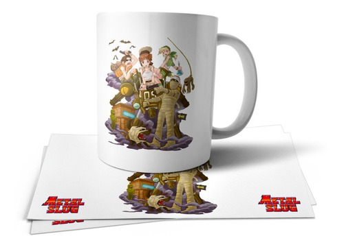 Metal Slug Personajes Taza Tu Propio Estilo