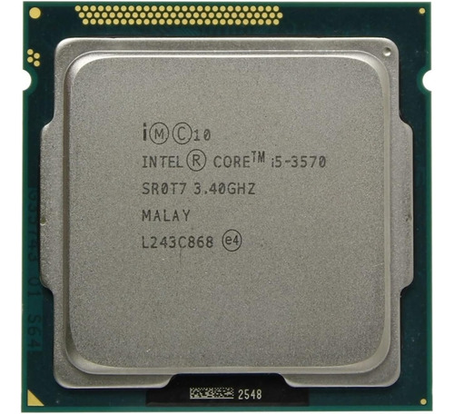 Procesador Intel 3era I5-3570 3.4ghz Lga 1155 Socket H2 Cpu
