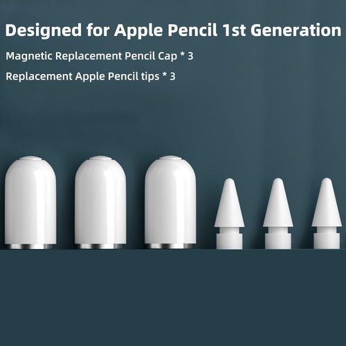 Tampa E Pontas De Reposição Para Apple Pencil De 1ª Geração