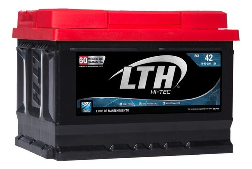 Bateria Lth Hi-tec Chevrolet Trax 2014 - H-42-550