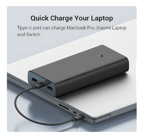 Cargador Xiaomi Mi 50w Power Bank 20000mah Carga Rápida
