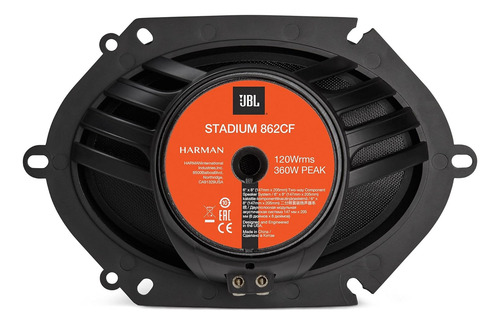Sistema De Altavoces De Audio Dae Auto Jblspksd862cfam Jbl
