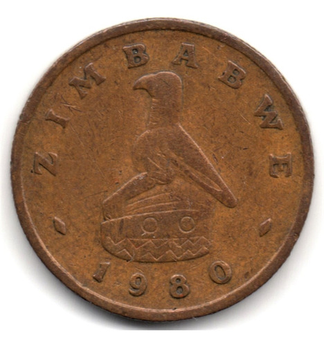 Zimbabue 1 Cent 1980