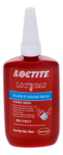 Loctigas Fuerza Media 36ml 470217  Loctite
