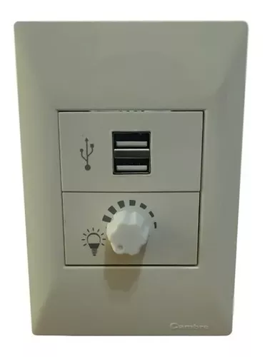 Llave De Luz Armada Cambre Siglo 22 3 Puntos Blanco