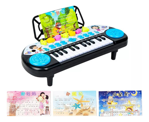 Juguete De Órgano Electrónico Multifuncional Para Niños