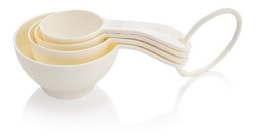 Set 4 Tazas Plásticas Medidoras, Qlux Ideas