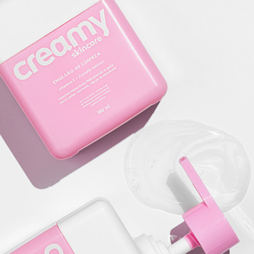 Sabonete Emulsão Limpeza Creamy Pele Sensível Normal E Seca Sensível Dia/noite
