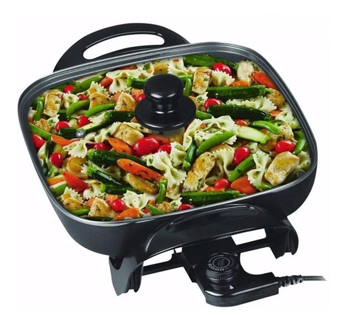 Sartén eléctrica calor Winco W54 - Negro 1500W