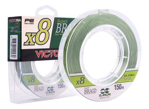 Linha Multifilamento Maruri Victoria 8x 0,30mm 39lbs 150m