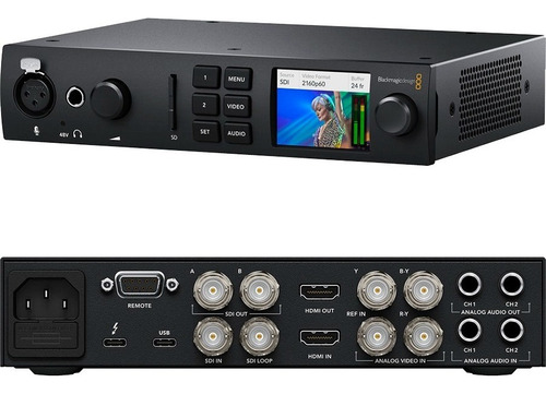 Blackmagic Ultrastudio 4k Mini Captura, Playback Streaming
