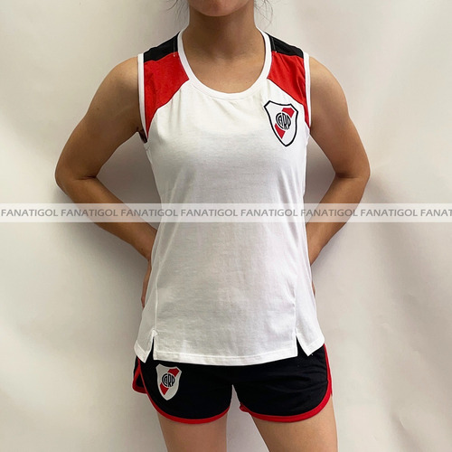 Imagen 3 de 8 de Musculosa De Mujer River Plate Producto Oficial