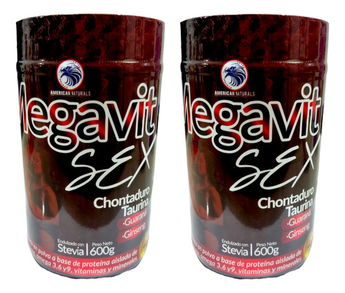 2 Megavit Sex 600g Disfuncion - g a $47