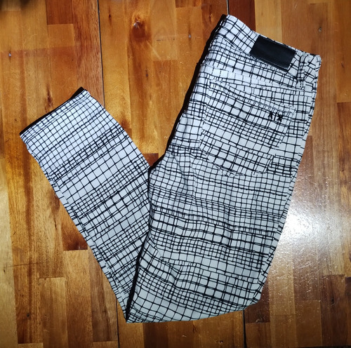 Pantalón Elastizado Jean Armani Exchange Talle 25 Capri