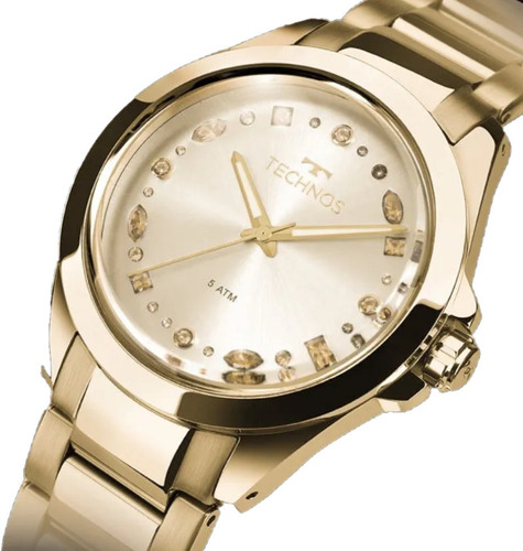 Relógio Feminino Technos Dourado Elegance 203aaa/4d