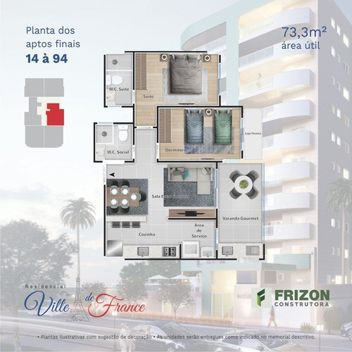Imagem 15 de 18 de Apartamento - Ap00063 - 34953301