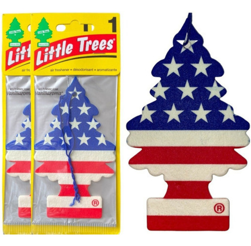 Kit 10 Cheirinho Little Trees Eua Carro Aromatizante Casa