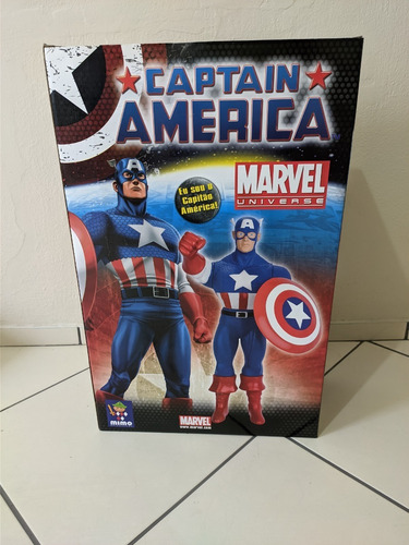 Boneco Capitão America Premium Grande