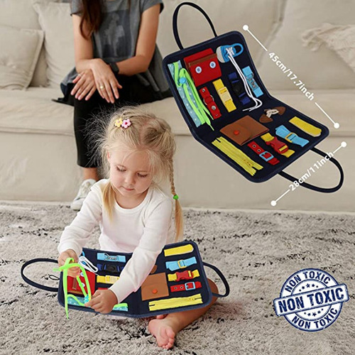 Juguetes Sensoriales Montessori I Busy Board Para Niños