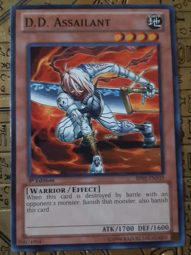 D. D. Assailant Yugioh Goat Format