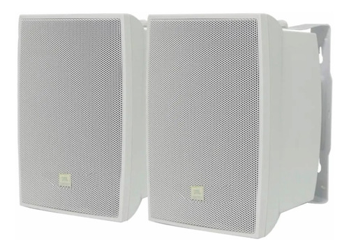 Caixa De Som Acústica Passiva Jbl C621b Par Branca C621 100w