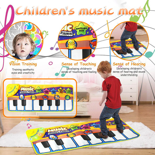 Manta Musical Multifunción C Para Niños, Juego Musical C 992