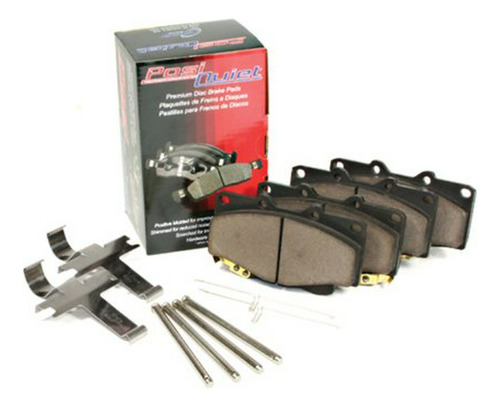 Centric ******* Posi-quiet Brake Pad De Cerámica Con Cuñas