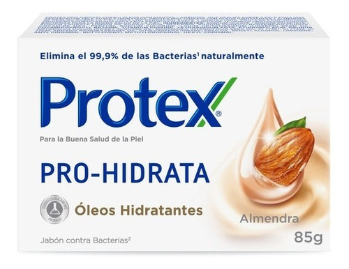 Jabón En Barra Protex Pro Hidrata Almendra 85g