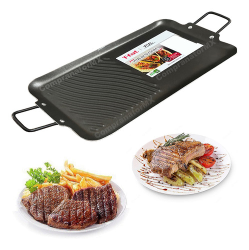 Charola Texas T-fal Antiadherente Comal Asado Grill Aluminio