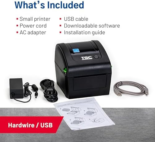 Impresora De Etiquetas Tsc Da210 Direct Thermal Writer