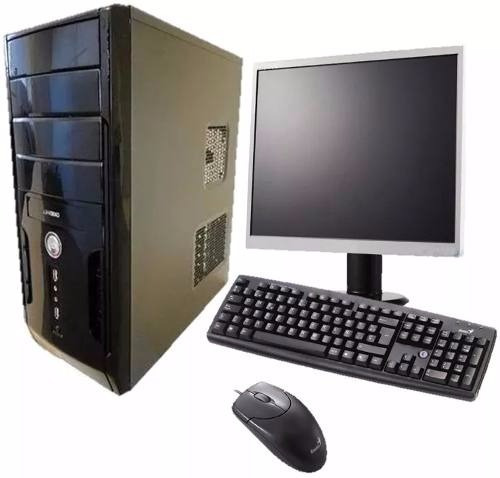 Cpu Gamer Kit  Core 2 Duo 4gb,160 Hd,tela Lcd 17 + Brindes