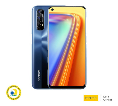 Imagem 1 de 6 de Smartphone Realme 7 Octa 128gb Tela 6,5 Carregamento Rápido