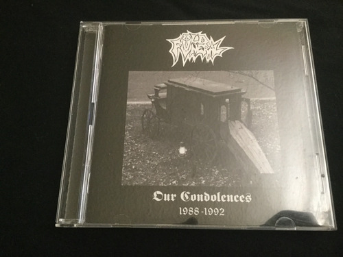 Old Funeral Our Condolence Cd Burzum Immortal A1