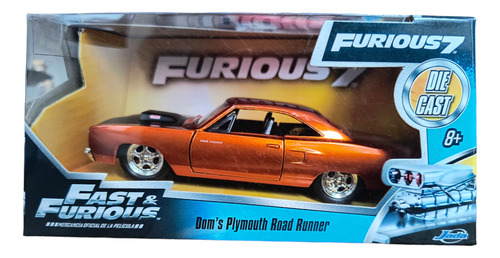 Plymouth Road Runner 1970 - Rapido Y Furioso 7- E: 1:32