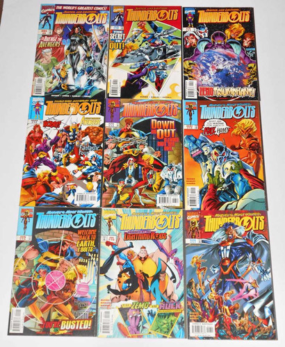 Thunderbolts - Lote 35 Números (ver Detalle) - Inglés (Usado)
