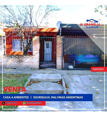 Casa En Venta En Ingeniero Adolfo Sourdeaux