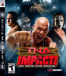 Tna Impact Ps3 Jogo Original Usado Wwe Ufc Mídia Física Luta