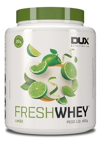 Whey Protein Freshwhey Dux Nutrition - Pote 450g Sabor Limão