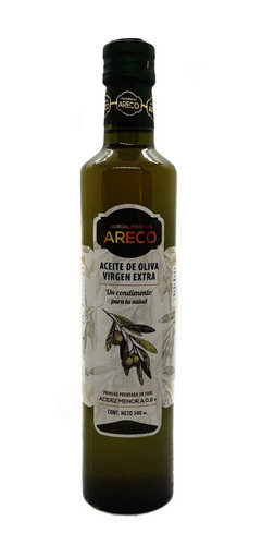 Aceite De Oliva Virgen Extra Prensado En Frío 500 Ml