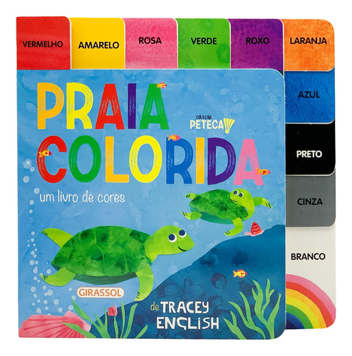 Peteca - Praia Colorida (livro Editora Girassol)