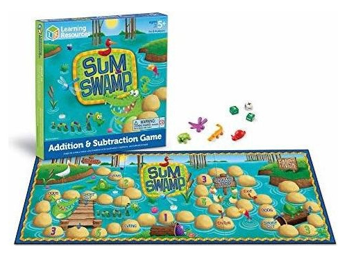 Recursos De Aprendizaje Sum Swamp Game, Homeschool, Suma / R