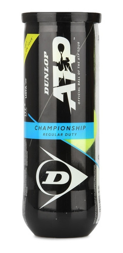 Tubo Pelotas Tenis Dunlop Atp Championship Regular Duty X3