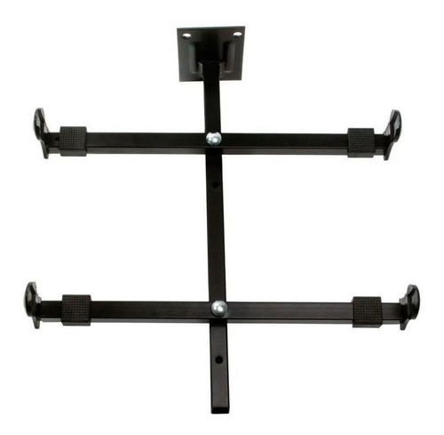 Imagem 3 de 3 de Suporte Para Forno Microondas Elétrico Multivisão F100 Preto