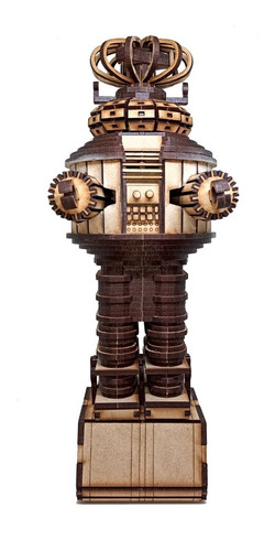 Rompecabezas 3d Madea Robot B9 Perdidos En El Espacio