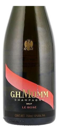 Pack De 4 Champagne G.h. Mumm Rosé Brut 750 Ml