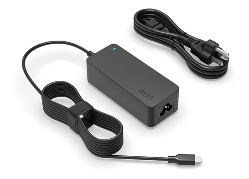 Cargador Usb C 65 W Apto Para Lenovo Ideapad Flex 14iau7 Pro