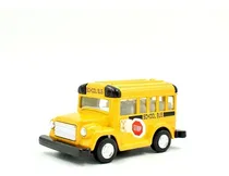 Comprar Autobús Escolar De Metal Con Fricción Kinsfun Juguete Nuevo